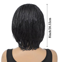 Braided Pixie Cut Synthetic Wig for Women - Image 6