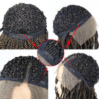 14" Braided Lace Front Synthetic Wig for Women - Image 9