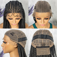 36" Braided Lace Front Synthetic Wig for Women - Image 3