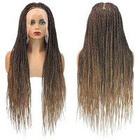 1B27 Synthetic Full Lace Box Braided Wig