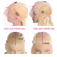 Blonde 613 Lace Front Wigs 13x6 HD Lace Front Human Hair Wigs Straight Human Hair Wigs 613 Short Bob Wigs 4x4 Lace Closure Wigs