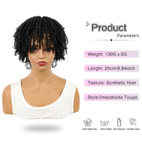 Curly Afro Synthetic Wig for Men - Image 11