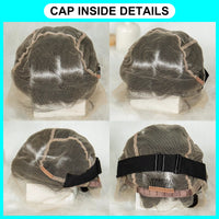 Full Lace Handmade Bantu Braided Synthetic Wigs With Baby Hair