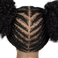 Curly Braided Full Lace Synthetic Wig for Women - Image 7