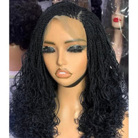 Kinky Senegalese Twists Braided Wig