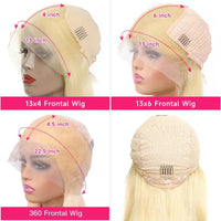 Blonde Wavy Lace Front Human Hair Wig for Women - Image 6