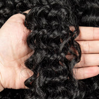 Transparent 13x6 Lace Frontal Cornrow Braided Wig Synthetic Deep Wave Wigs with Baby Hair