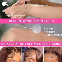 Brown Straight Bob HD Lace Human Hair Wig for Women - Image 6