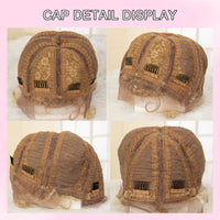 Lace Frontal Synthetic 24 Inches Ponytail Cornrow Braided Wigs with Baby Hair