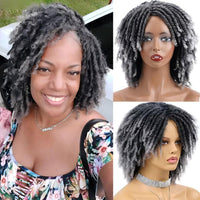 Curly Braided Synthetic Wig for Women - Image 1