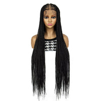 Braided Full Lace Synthetic Wig for Women - Image 8