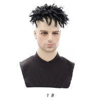 Braided Toupee Synthetic Toupee for Men - Image 6