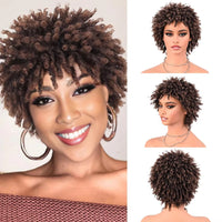 3" Braided Pixie Cut Synthetic Wig for Women - Image 2