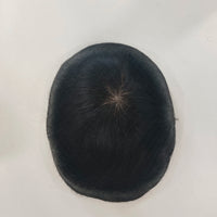 8" Straight Toupee Human Hair Wig for Men - Image 7