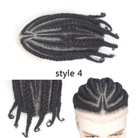 10" Afro Full Lace Human Hair Toupee for Men - Image 7