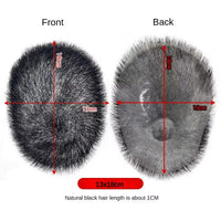 Black Toupee Human Hair Toupee for Men - Image 3