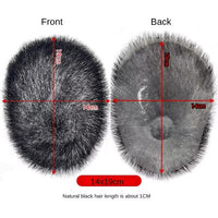 Black Toupee Human Hair Toupee for Men - Image 4