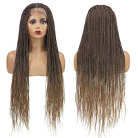 Synthetic Full Lace Twist Braided Wigs Senegalese Braided Wig