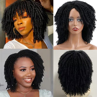 Curly Braided Synthetic Wig for Women - Image 2
