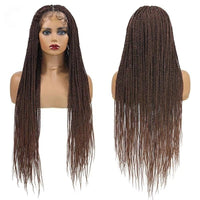 Synthetic Full Lace Twist Braided Wigs Senegalese Braided Wig