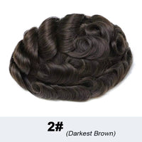 Twist Braids Wig For Man Indetectable Male Hair Prosthesis Crochet Braids Toupee Hair Men Braided Skin Hair System