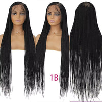 Full Lace 36" Synthetic Side Part Cornrow Braided Wigs