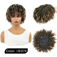 Curly Afro Synthetic Wig for Men - Image 5