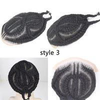 10" Afro Full Lace Human Hair Toupee for Men - Image 10