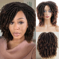 Curly Braided Synthetic Wig for Women - Image 4