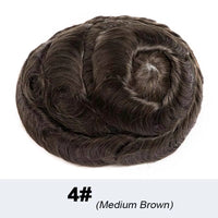 Twist Braids Wig For Man Indetectable Male Hair Prosthesis Crochet Braids Toupee Hair Men Braided Skin Hair System