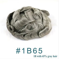 Super Durable Thin Skin PU Human Hair Toupee for Men Capillary Prosthesis Replacement System Natural Hairline