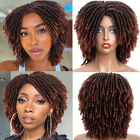 Curly Braided Synthetic Wig for Women - Image 6
