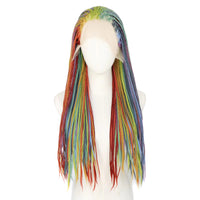 613 Blonde Box Braided Wigs Braids 26Inch Long Synthetic Hair 13x3 Lace Front Wig