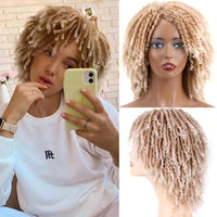 Curly Braided Synthetic Wig for Women - Image 11