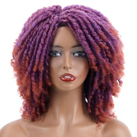 Curly Braided Synthetic Wig for Women - Image 8