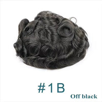 Super Durable Thin Skin PU Human Hair Toupee for Men Capillary Prosthesis Replacement System Natural Hairline