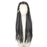 613 Blonde Box Braided Wigs Braids 26Inch Long Synthetic Hair 13x3 Lace Front Wig