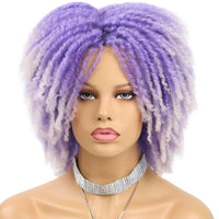 Curly Braided Synthetic Wig for Women - Image 9