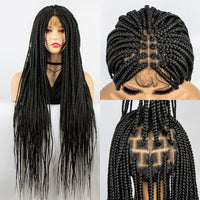 Braided Full Lace Synthetic Wig for Women - Image 2
