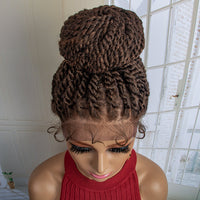 Braided Lace Front Synthetic Wig for Women - Image 2