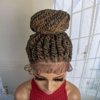 Braided Lace Front Synthetic Wig for Women - Image 3