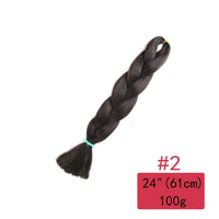 24 Inches Jumbo Braid Synthetic Braiding Hair Ombre Jumbo Hair Extension For Women DIY Hair Braids