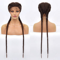 Braided Lace Front Synthetic Wig for Women - Image 10