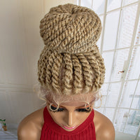 Braided Lace Front Synthetic Wig for Women - Image 5