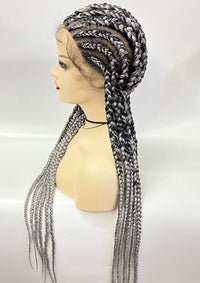 Braided Lace Front Synthetic Wig for Women - Image 16