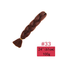 24 Inches Jumbo Braid Synthetic Braiding Hair Ombre Jumbo Hair Extension For Women DIY Hair Braids