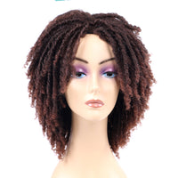 10" Curly Braided Synthetic Wig for Women - Image 1