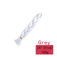 24 Inches Jumbo Braid Synthetic Braiding Hair Ombre Jumbo Hair Extension For Women DIY Hair Braids