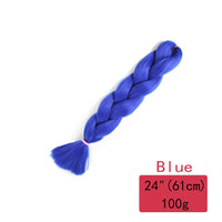 24 Inches Jumbo Braid Synthetic Braiding Hair Ombre Jumbo Hair Extension For Women DIY Hair Braids