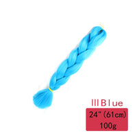 24 Inches Jumbo Braid Synthetic Braiding Hair Ombre Jumbo Hair Extension For Women DIY Hair Braids